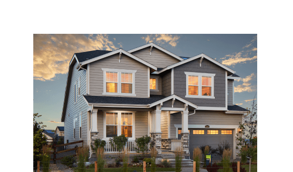 Chelton model home by Lennar in Barefoot Lakes in Firestone, CO